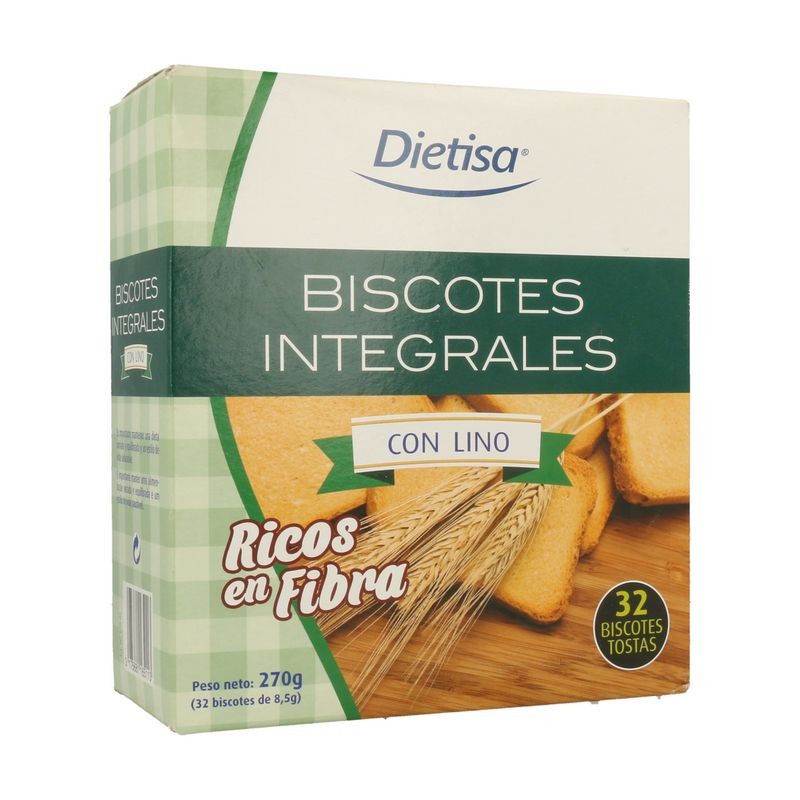 BISCOTES INTEGRALES LINO 270 GR - Imagen 1