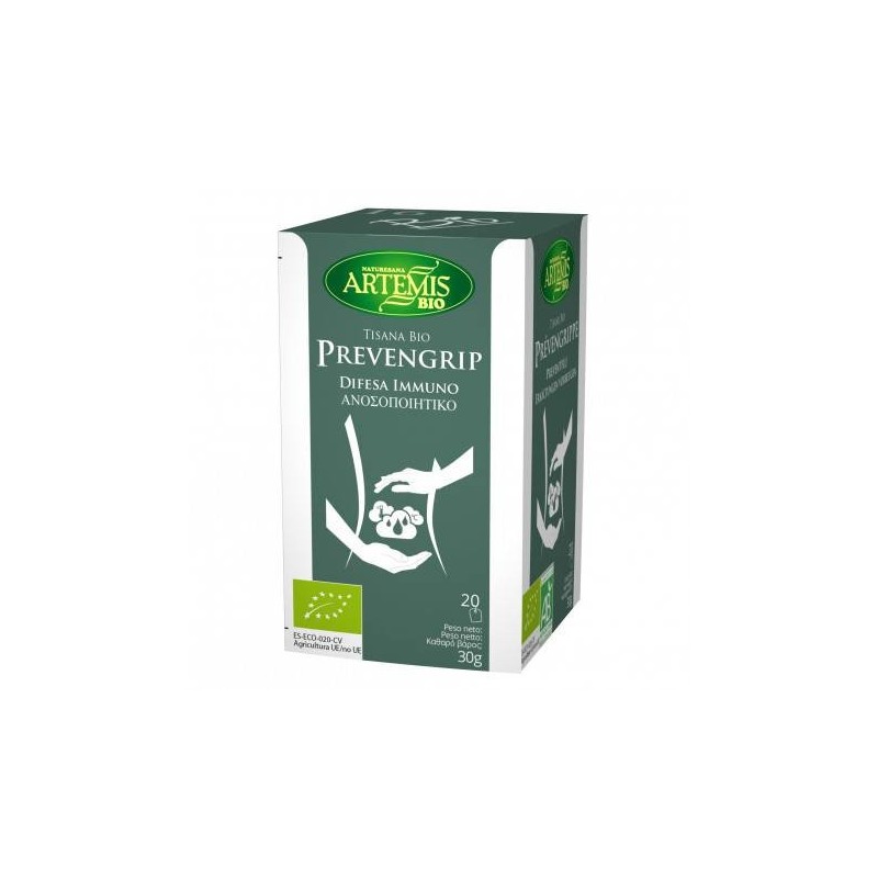 TISANA PREVENGRIP 20 FILTROS BIO - Imagen 1