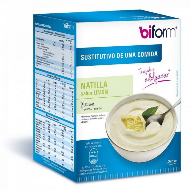 BIFORM CREMA LIMON 6 SOBRES - Imagen 1