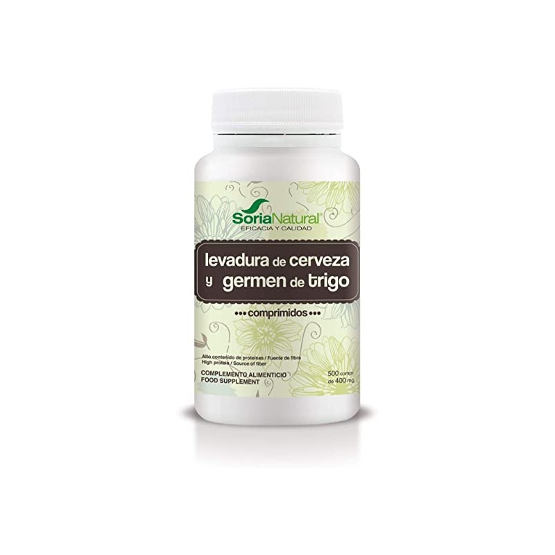 LEVADURA + GERMEN 500 COMP 400 MG - Imagen 1