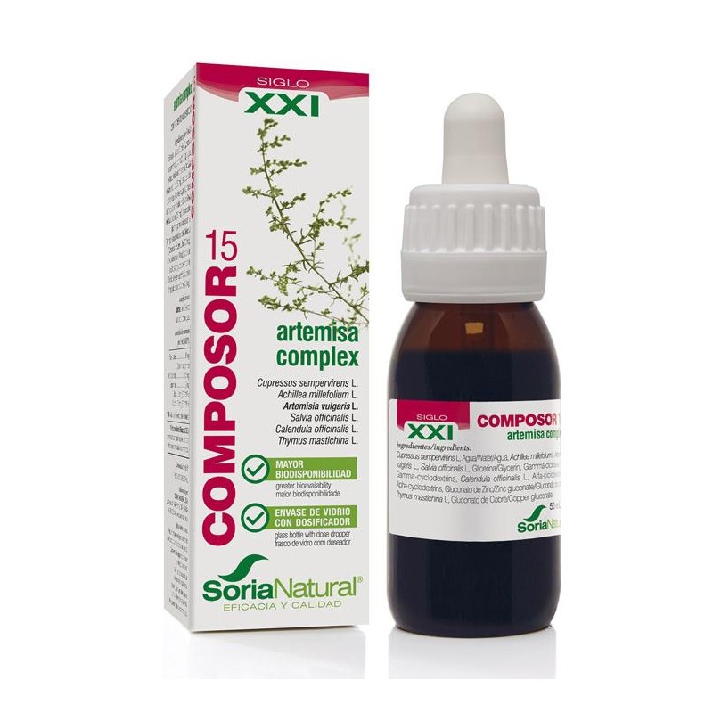 COMPOSOR 15 ARTEMISA XXI 50 ML - Imagen 1