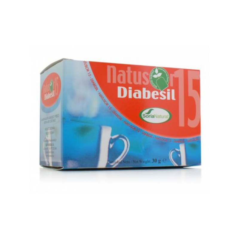 NATUSOR 15 DIABESIL 20 FILTROS - Imagen 1