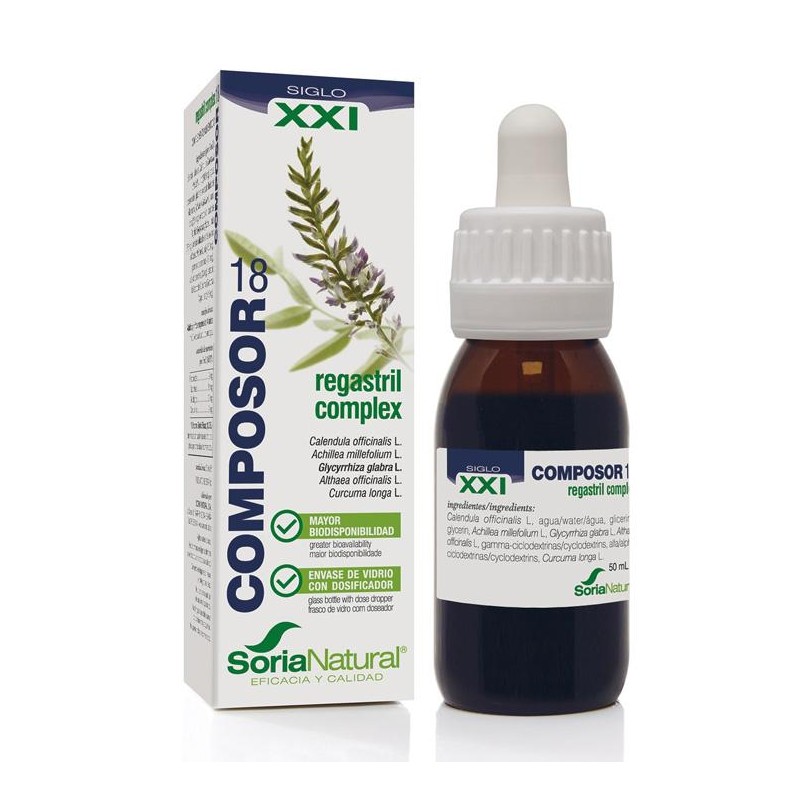 COMPOSOR 18 REGASTRIL XXI 50 ML - Imagen 1