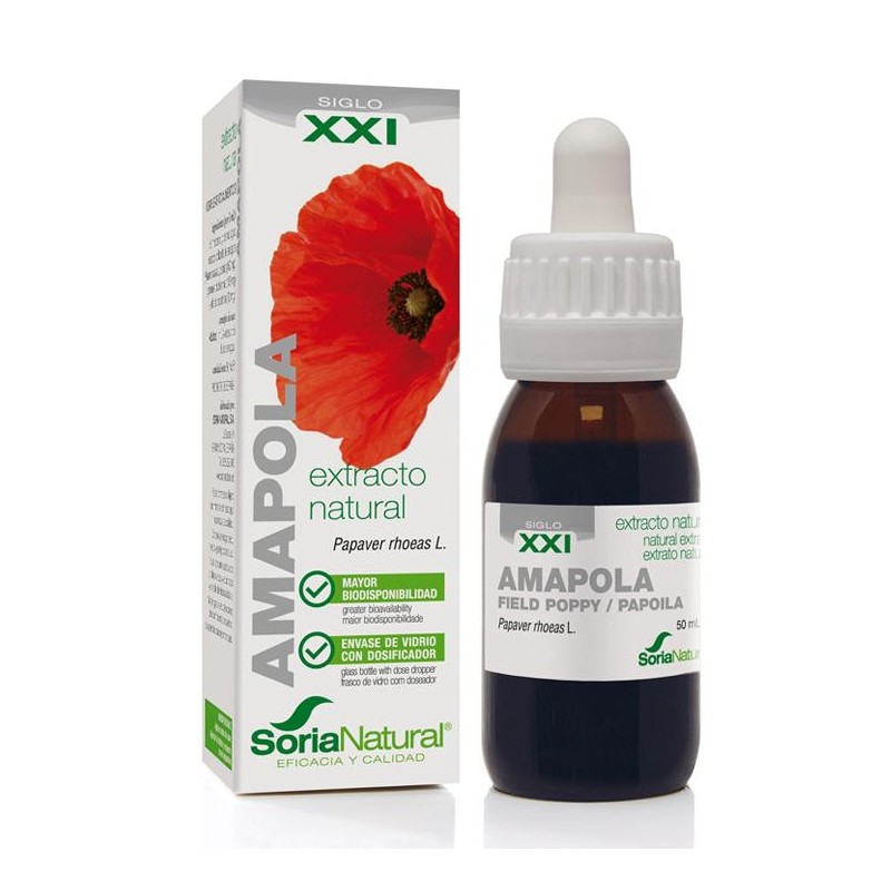 EXTRACTO AMAPOLA XXI 50 ML - Imagen 1