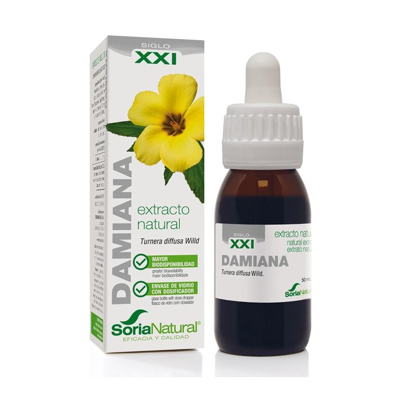 EXTRACTO DAMIANA XXI 50 ML - Imagen 1