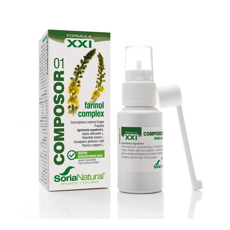 COMPOSOR 01 FARINOL XXI 30 ML - Imagen 1