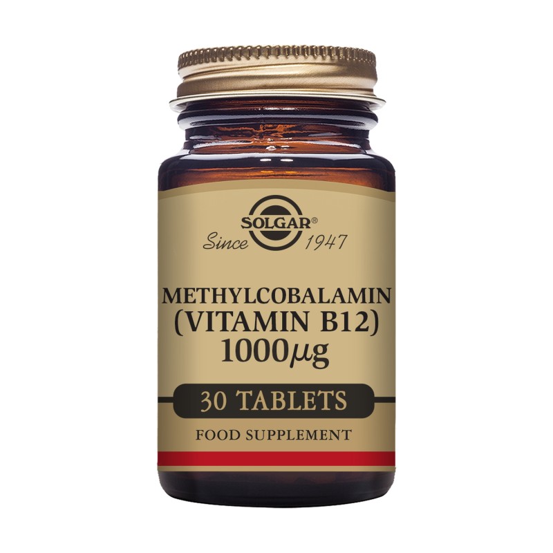 VITAMINA B-12 METILCOBALAMINA 30 COMPR. MAST. 1000 MCG - Imagen 1