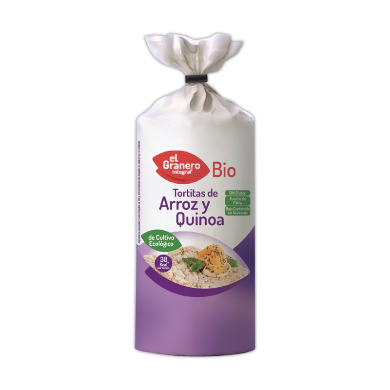 TORTAS ARROZ QUINOA BIO 120 GR - Imagen 1