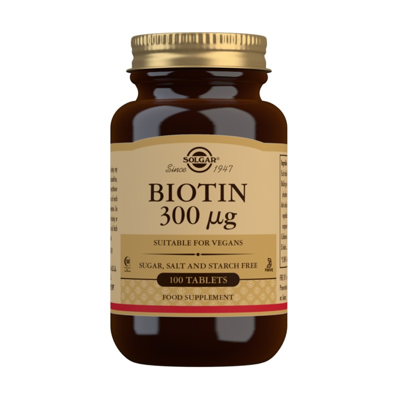 BIOTINA 100 COMP 300 MCG - Imagen 1