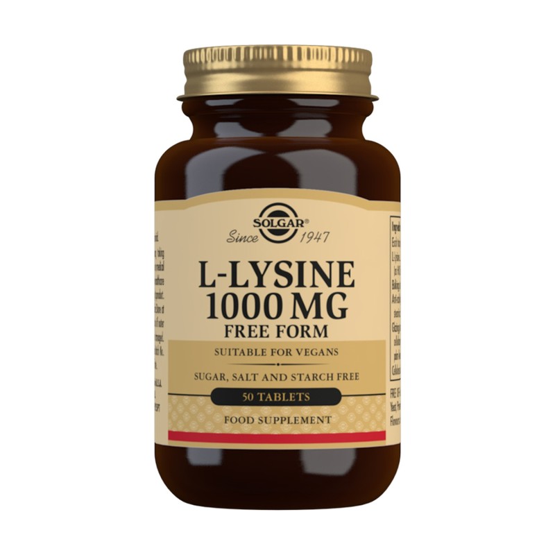 L-LISINA 50 COMP 1000 MG - Imagen 1