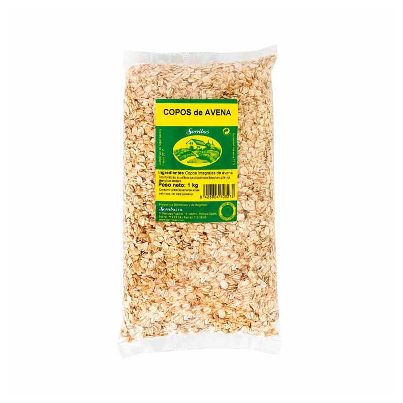 COPOS AVENA 1KG SELLO VERDE - Imagen 1