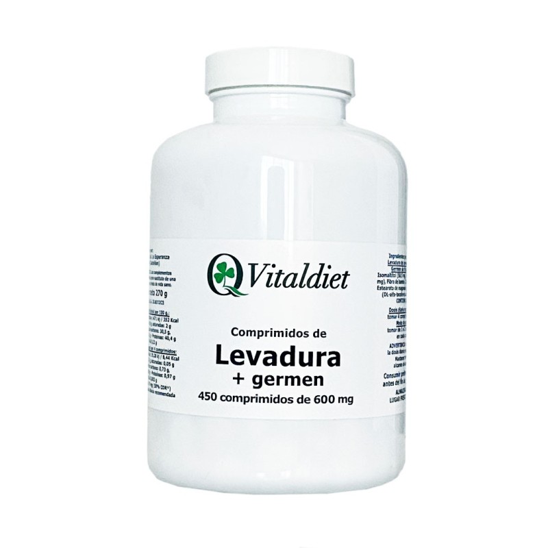 LEVADURA + GERMEN 450 COMP 600 MG - Imagen 1