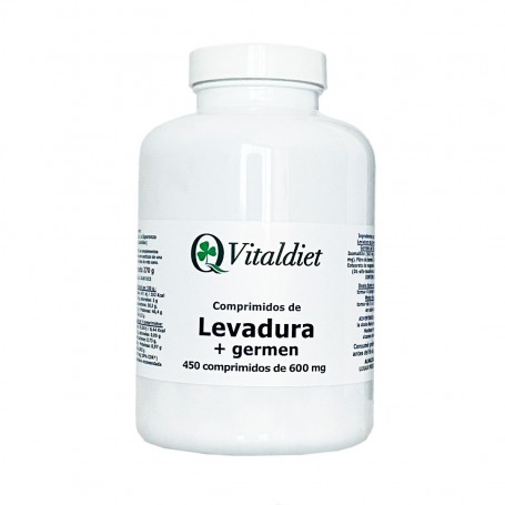 LEVADURA + GERMEN 450 COMP 600 MG - Imagen 1