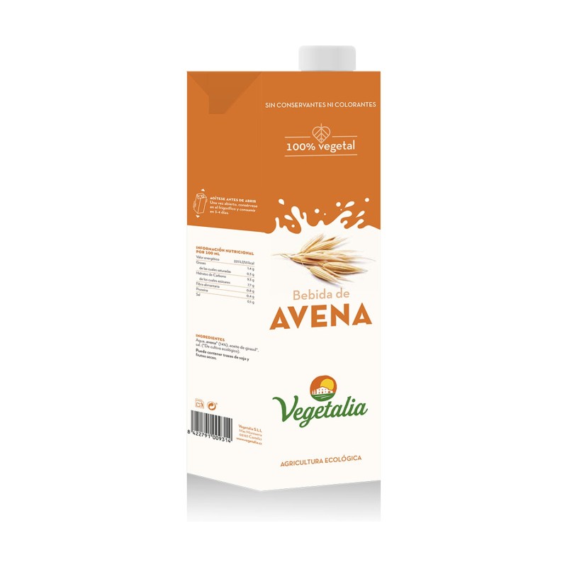 BEBIDA AVENA 1 L - Imagen 1