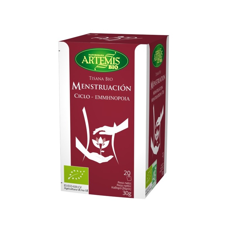 TISANA BIO MENSTRUACION 20 FILTROS BIO - Imagen 1