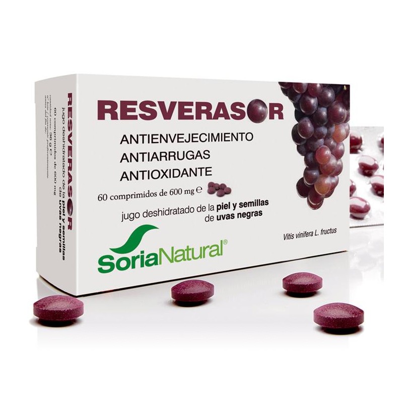 RESVERASOR 60 COMP 600 MG - Imagen 1