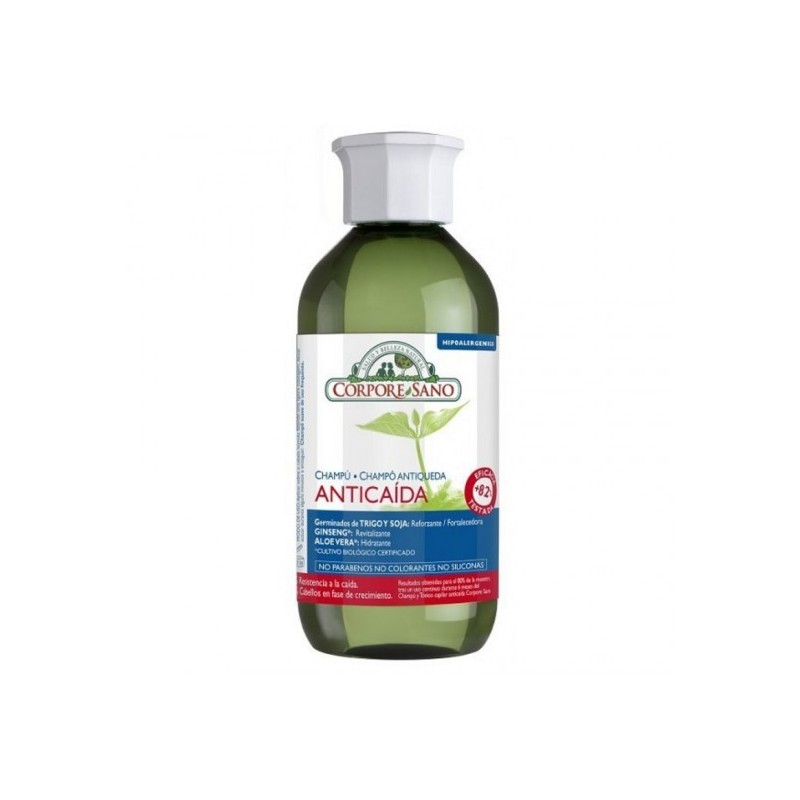 CHAMPU ANTICAIDA TRIGO SOJA GINSENG Y ALOE 300ML - Imagen 1