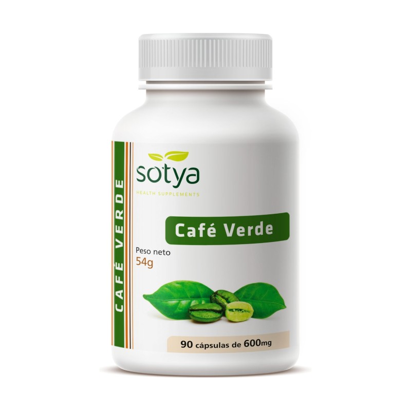 CAFE VERDE 90 CAPS 600 MG - Imagen 1