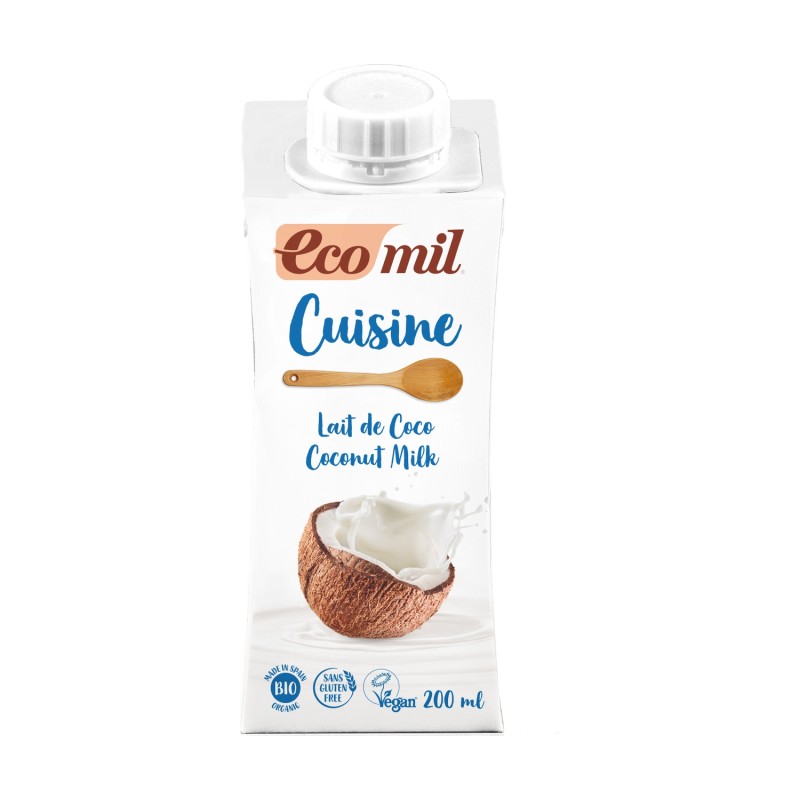 ECOMIL NATA CUISINE COCO 200 ML - Imagen 1