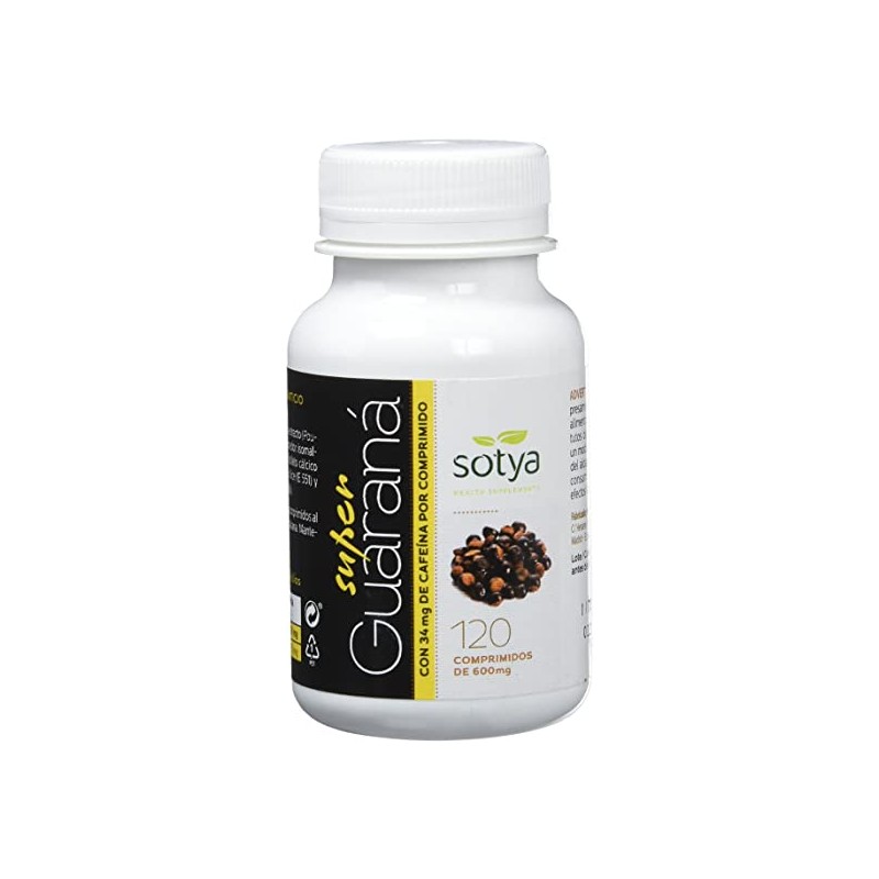 SUPER GUARANA 120 COMP 600 MG - Imagen 1