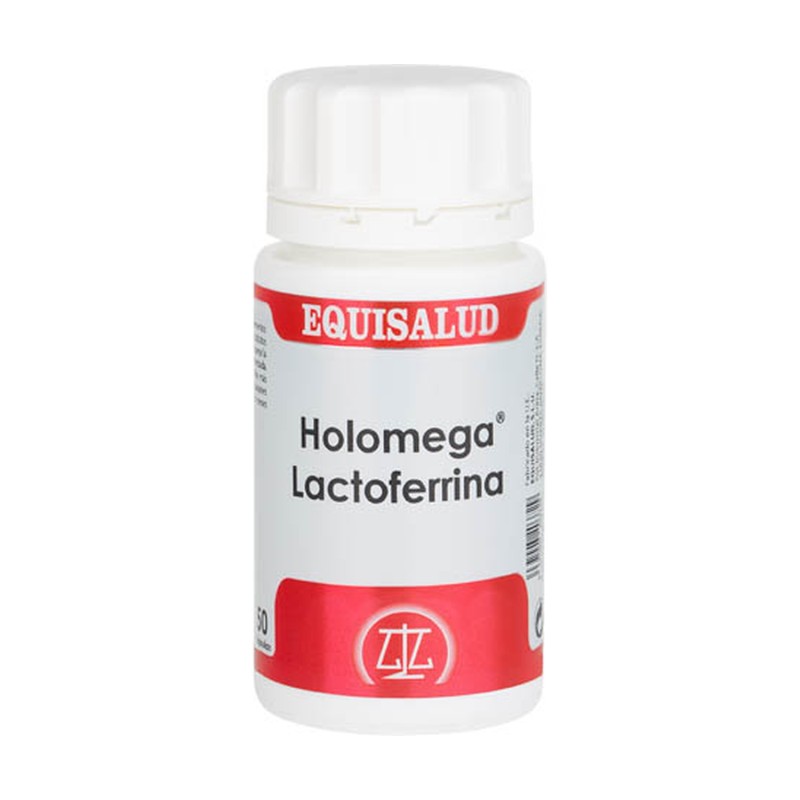 HOLOMEGA LACTOFERRINA 50 CAPS - Imagen 1