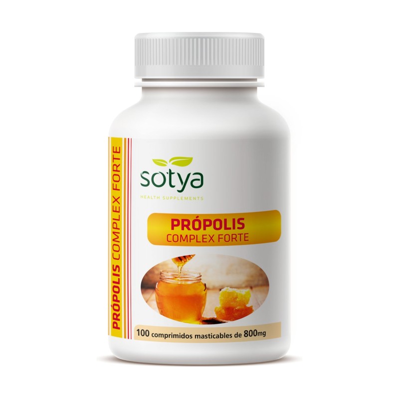 PROPOLEO+EQUI+VIT C 100 COMP 800 MG - Imagen 1