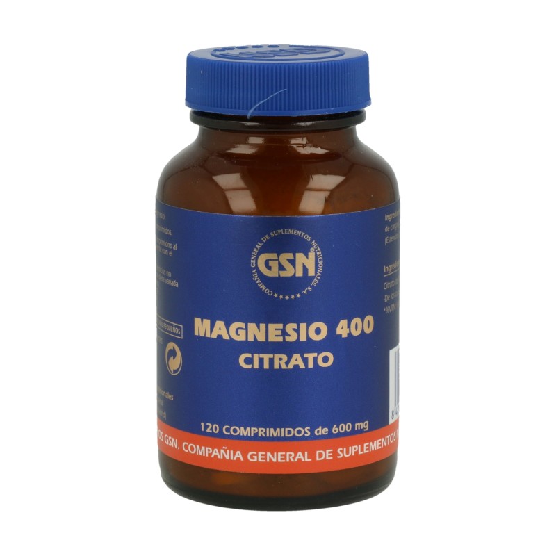 MAGNESIO 400 CITRATO 120 COMPR - Imagen 1