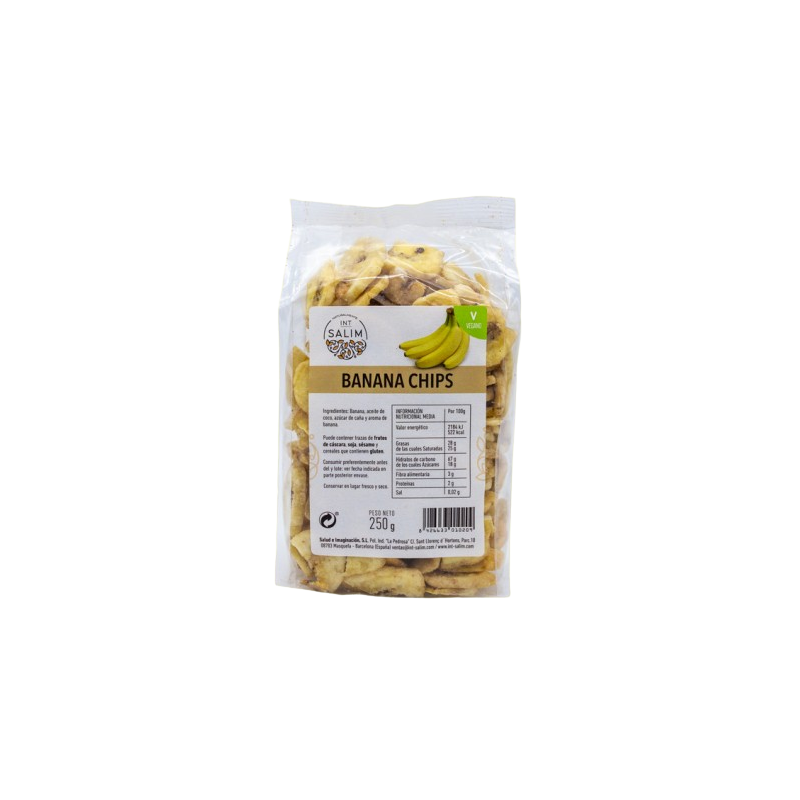 BANANA CHIPS 250 GR