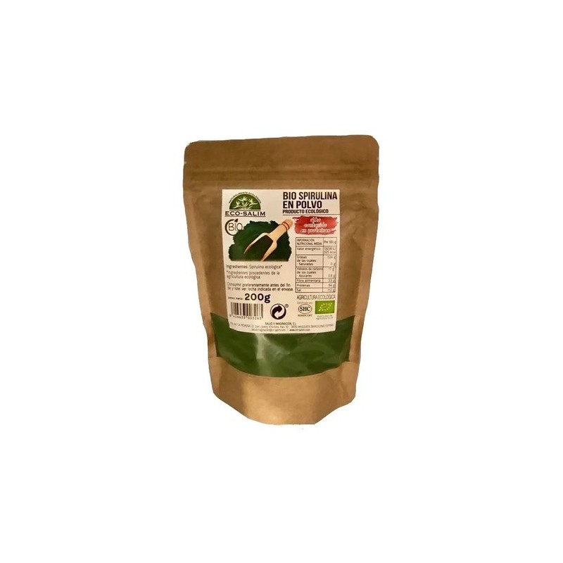 SPIRULINA EN POLVO ECO 200GR