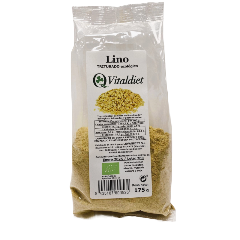 LINO DORADO TRITURADO ECO 175 GR