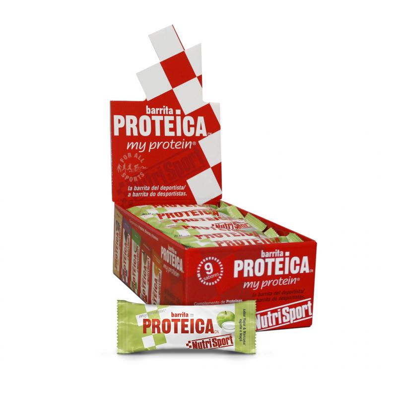 BARRITAS PROTEICAS MANZANA 24 UNID