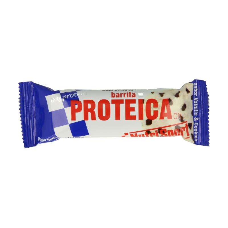 BARRITAS PROTEICAS VAINILLA COOKIES 24 UNID