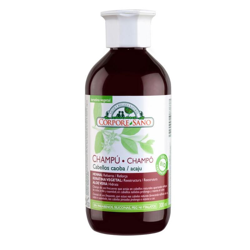 CHAMPU HENNA SANDALO CAOBA 300 ML