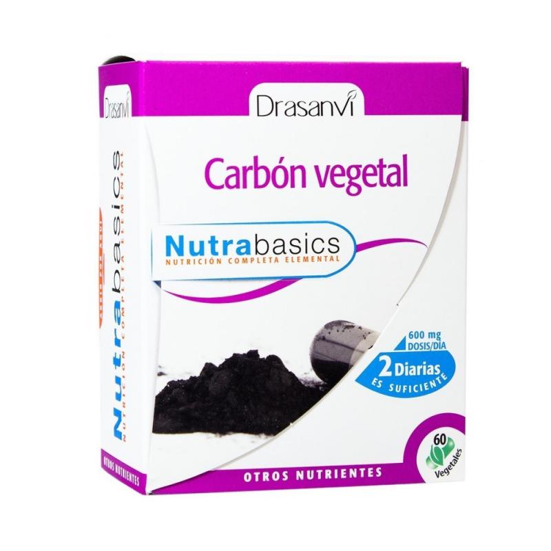 CARBON VEGETAL 60 CAPS NUTRABASIC