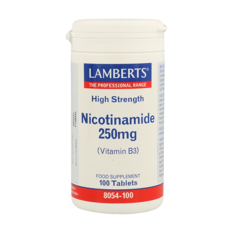 NICOTINAMIDA 250 MG 100 TB