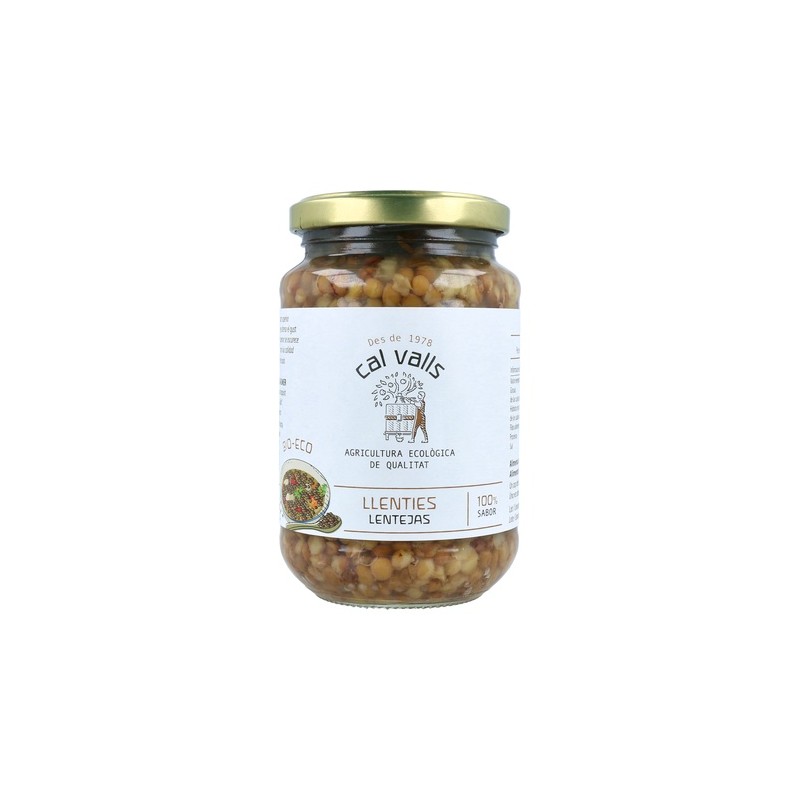 LENTEJA COCIDA ECO 350 GR BOTE CRISTAL