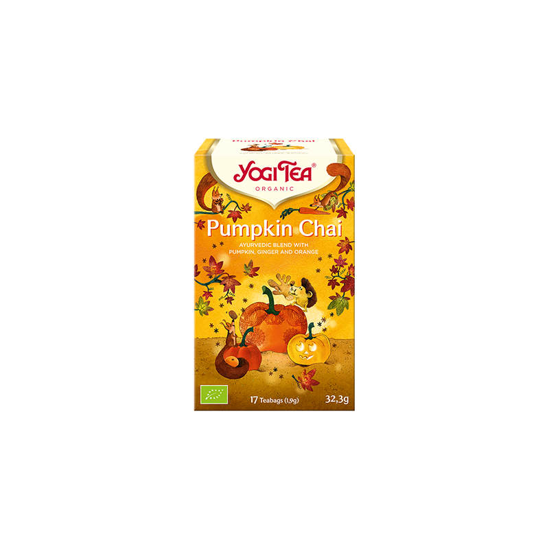 YOGI TEA PUMPKIN CHAI 17 FILTROS