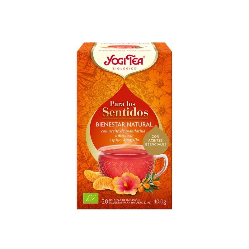 YOGI TEA SENTIDOS BIENESTAR NATURAL