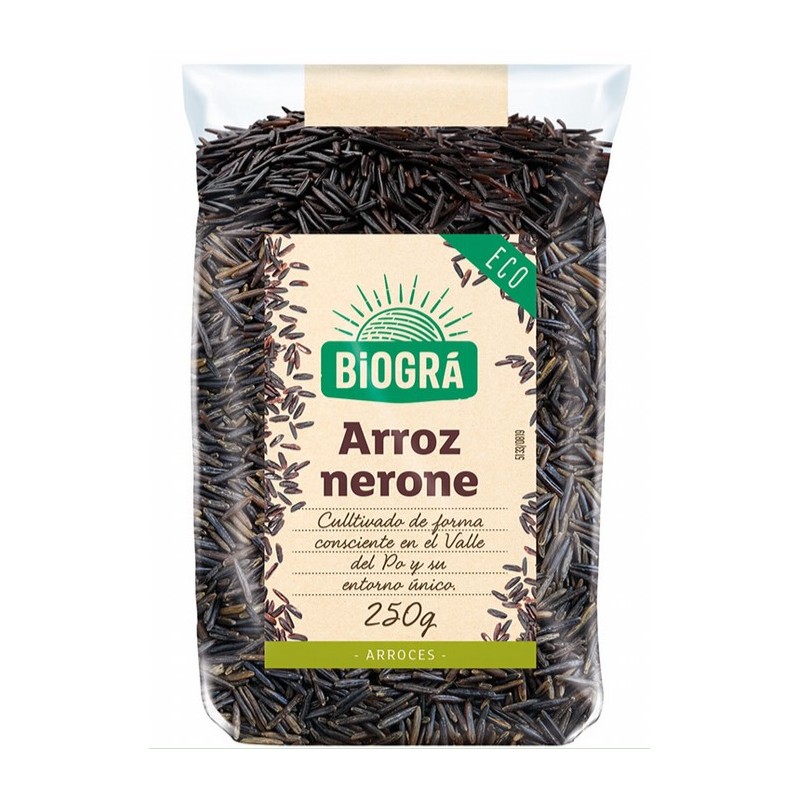 ARROZ NEGRO NERONE BIO 250 GR