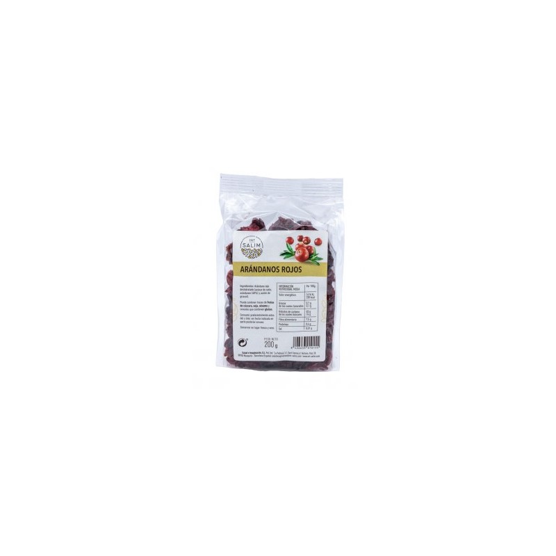 ARANDANO ROJO MITADES 200 GR