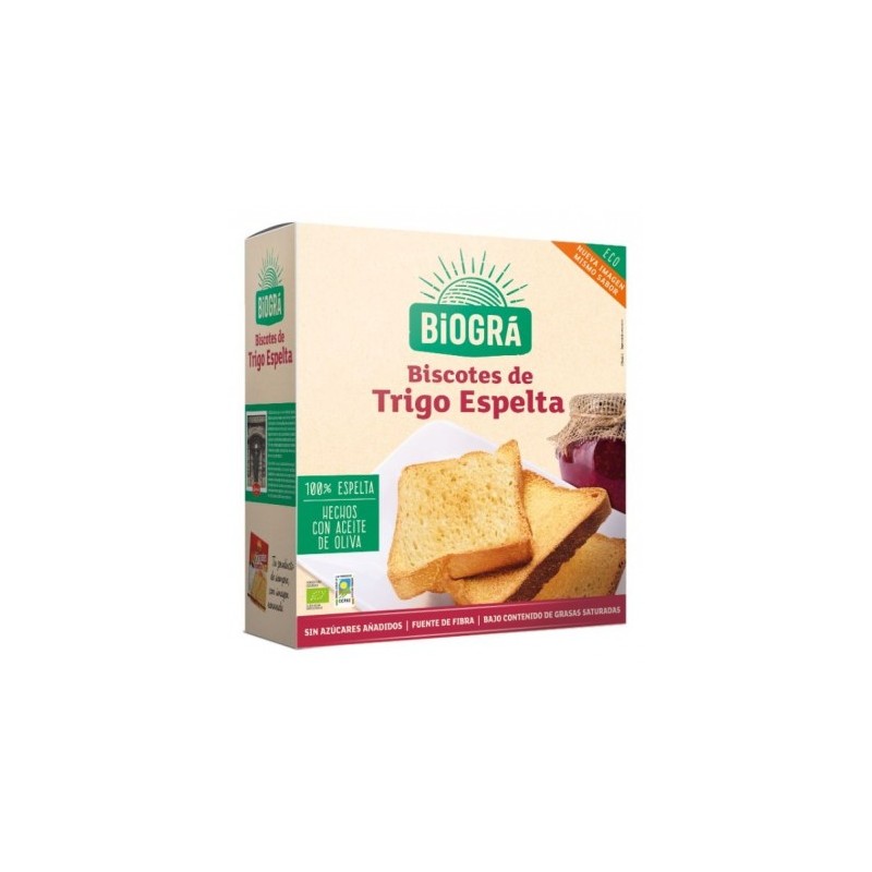 BISCOTES ESPELTA S/AZ BIO 270 GR