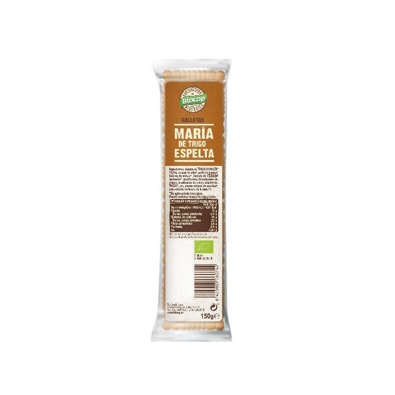 GALLETA TRIGO ESPELTA BIO 150 GR RECTANGULARES