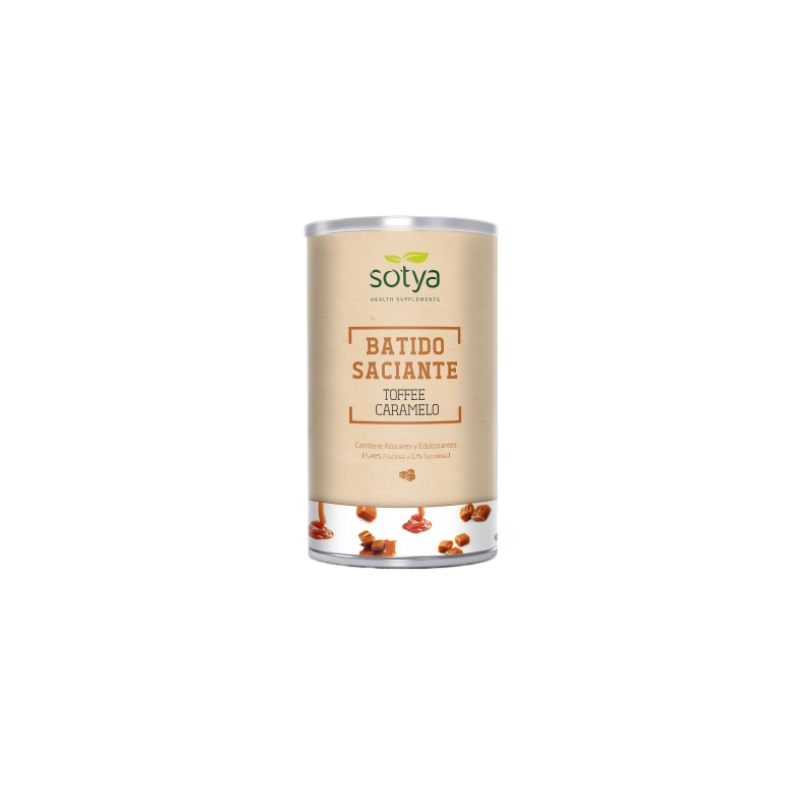 BATIDO SACIANTE POLVO TOFFE CARAMELO 550 gr