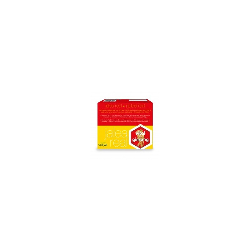 JALEA REAL VITAL GINSENG 10 ML VIALES VIDRIO 20U