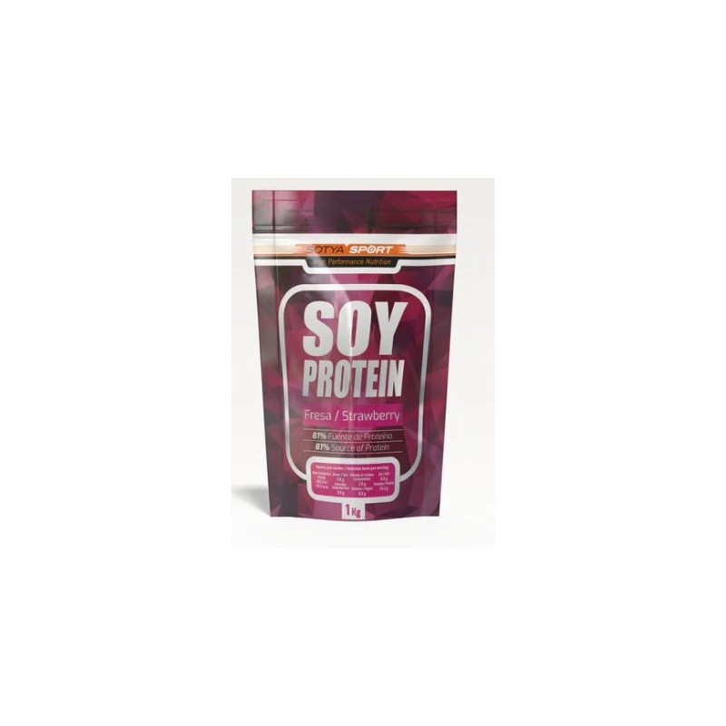 SOY PROTEIN 80% FRESA 1KG DOYPACK
