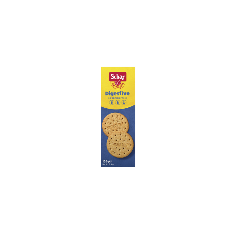 GALLETAS DIGESTIVE FIBRA 150 GR