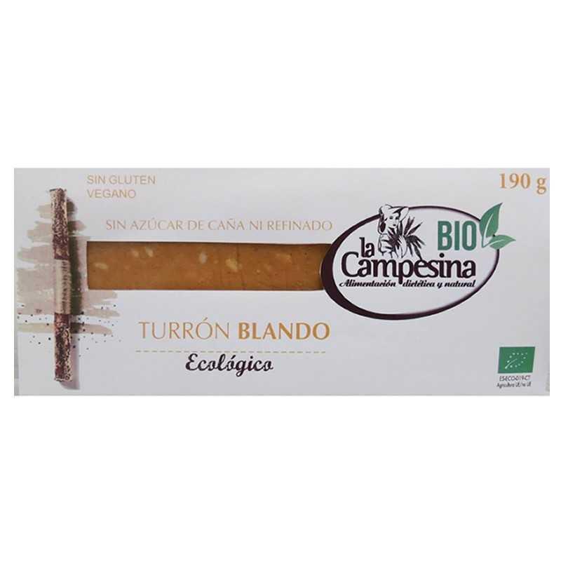 TURRON BLANDO SIN AZUCAR ECO 190 GR