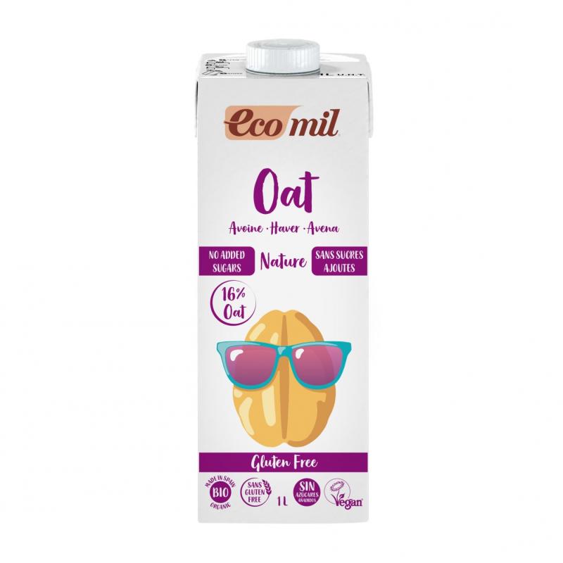 ECOMIL AVENA NATURE SIN GLUTEN BRICK 1 L