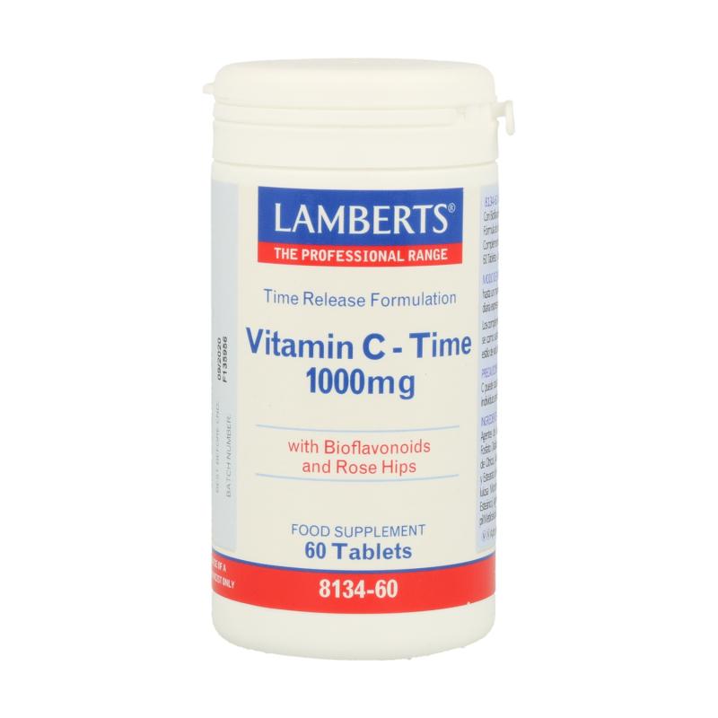 VITAMINA C 60 TABL 1000 MG LIBER.SOST