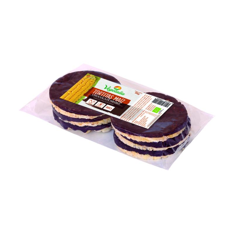 TORTAS MAIZ CHOCO NEGRO 95 GR BIO